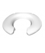 Big John Toilet Seat, Open Front without Lid, White - Medex Supply