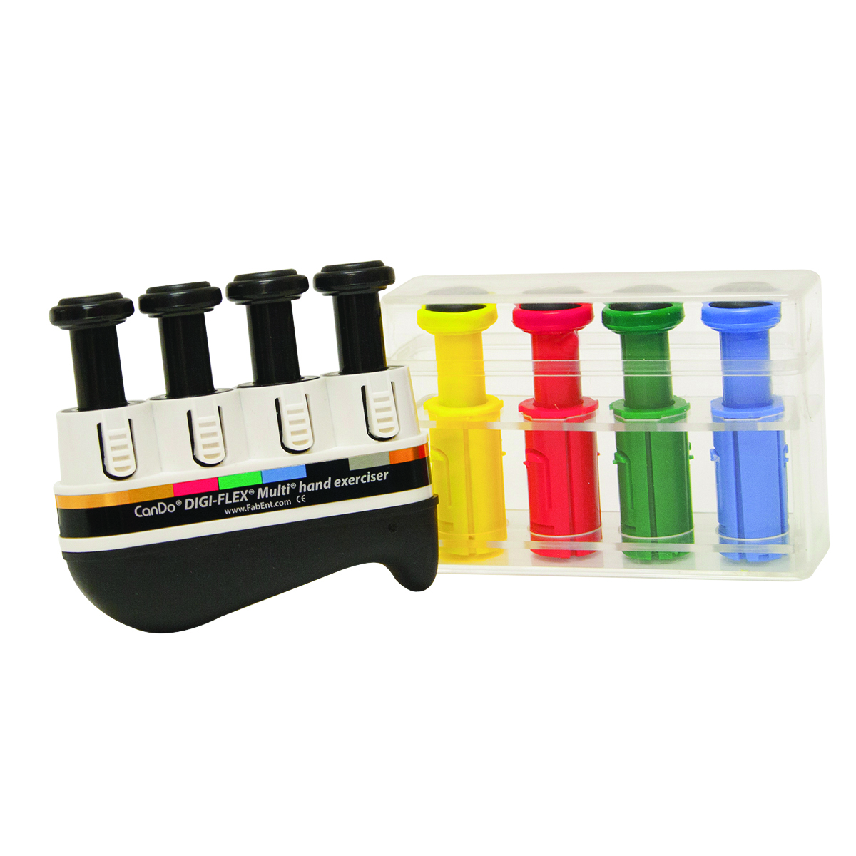 CanDo 10-3745S Digi-Flex Multi Progressive Starter Pack Includes Frame, X-Heavy, 4 Red/1 Yellow/1 Red/1 Green/1 Blue Buttons