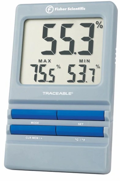 Fisherbrand Traceable Thermometer/Clock/Humidity Monitor