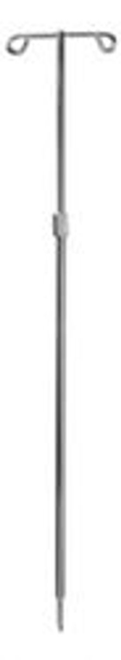 Lumex Bed Socket Telescoping I.V. Pole, 3/cs