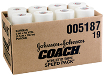 J & J Coach Porous Athletic Tape, 1.5