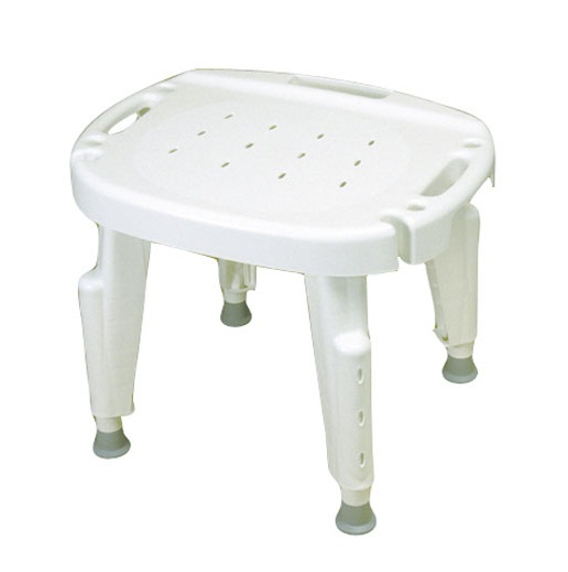 Maddak Adjustable Shower Seat, White (727142001)