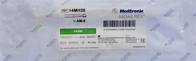 Medtronic Midas Rex Legend Match Head Tool 14cm x 3mm Fluted