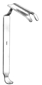 Miltex Ring Tongue Retractor Blades, Size No. 4. 1-1/4" X 3-1/2" (3.2 X 8.9 Cm), Right, 2-146