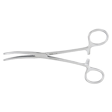 Rochester-Pean Forceps, 8" (20.3 Cm), Curved, 7-142