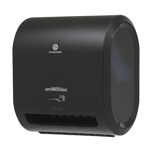 Enmotion® Impulse® 8” 1-Roll Automated Touchless Paper Towel Dispenser By GP Pro, Black, 1 Dispenser