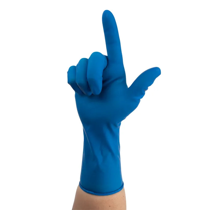 15 Mil High Risk Latex Exam Gloves, Powder-Free