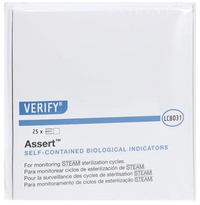 Indicator Biological Self Contained Verify 25/Box