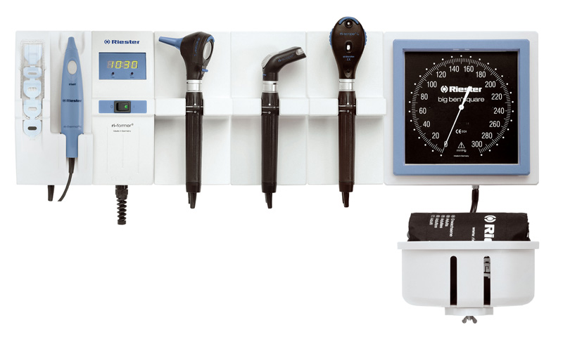 Riester 3653 Transformer with 2 handles , added accessories below