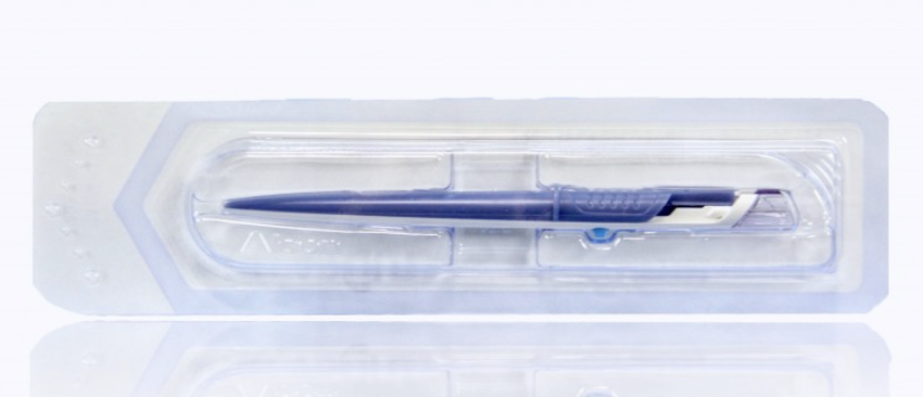 Alcon ClearCut® S Sideport (Safety Knife), Paracentesis, 1.2 mm DB Angled