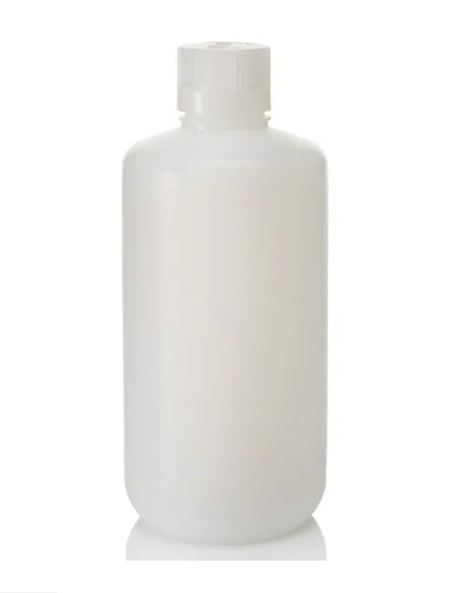 Thermo Scientific Nalgene Narrow-Mouth HDPE Economy Bottles, Litre 24/Case