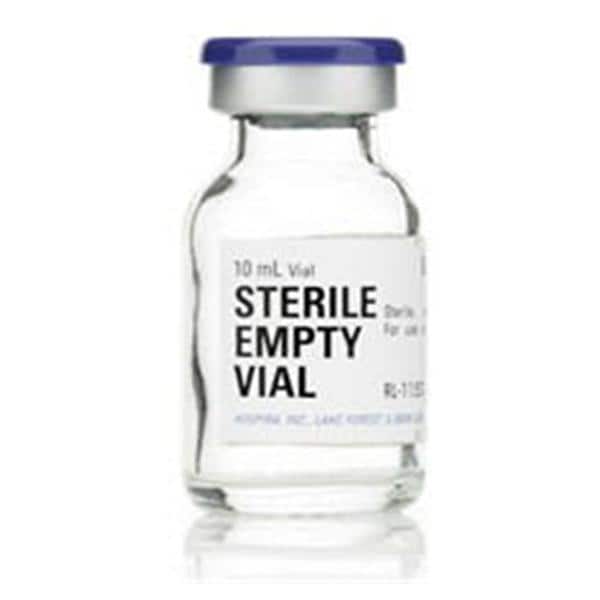 Sterile Empty Vial 25/Pk