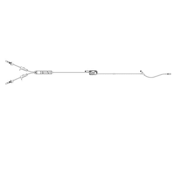 Primary Plum Y-Type Blood Set, 200 Micron Filter, Clave Secondary
