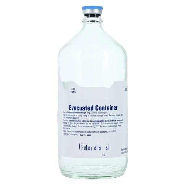 Evacuated Container 1000mL 6/Case