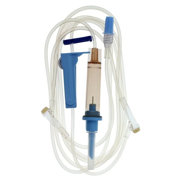 IV Solution Set 60 Drops/mL 92" 2 Intrlnk Inj Sites: 30", 6 M LL Adptr Spk Ea, 48/Case