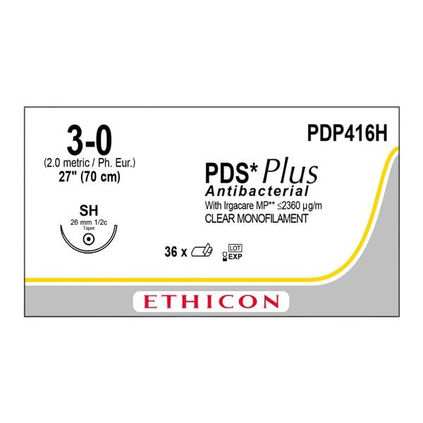 PDS Plus Suture 3-0 1x27