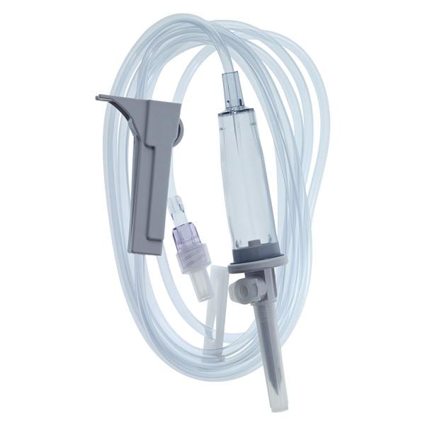 Primary IV Administration Set BBraun Gravity Without Ports 15 Drops / mL Drip Rate Without Filter 85 Inch Tubing Solution Without Flow Regulator 50/CS