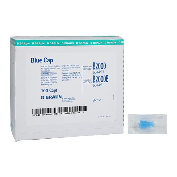 Dual Function Cap Female/Male Luer Fitting