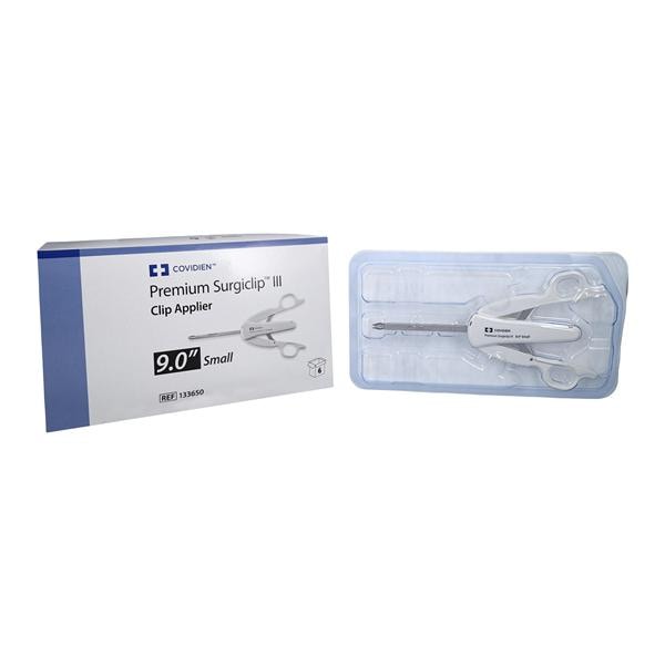 Premium Surgiclip III S- 9.0 Clip Applier, 20 Small Titanium Clips