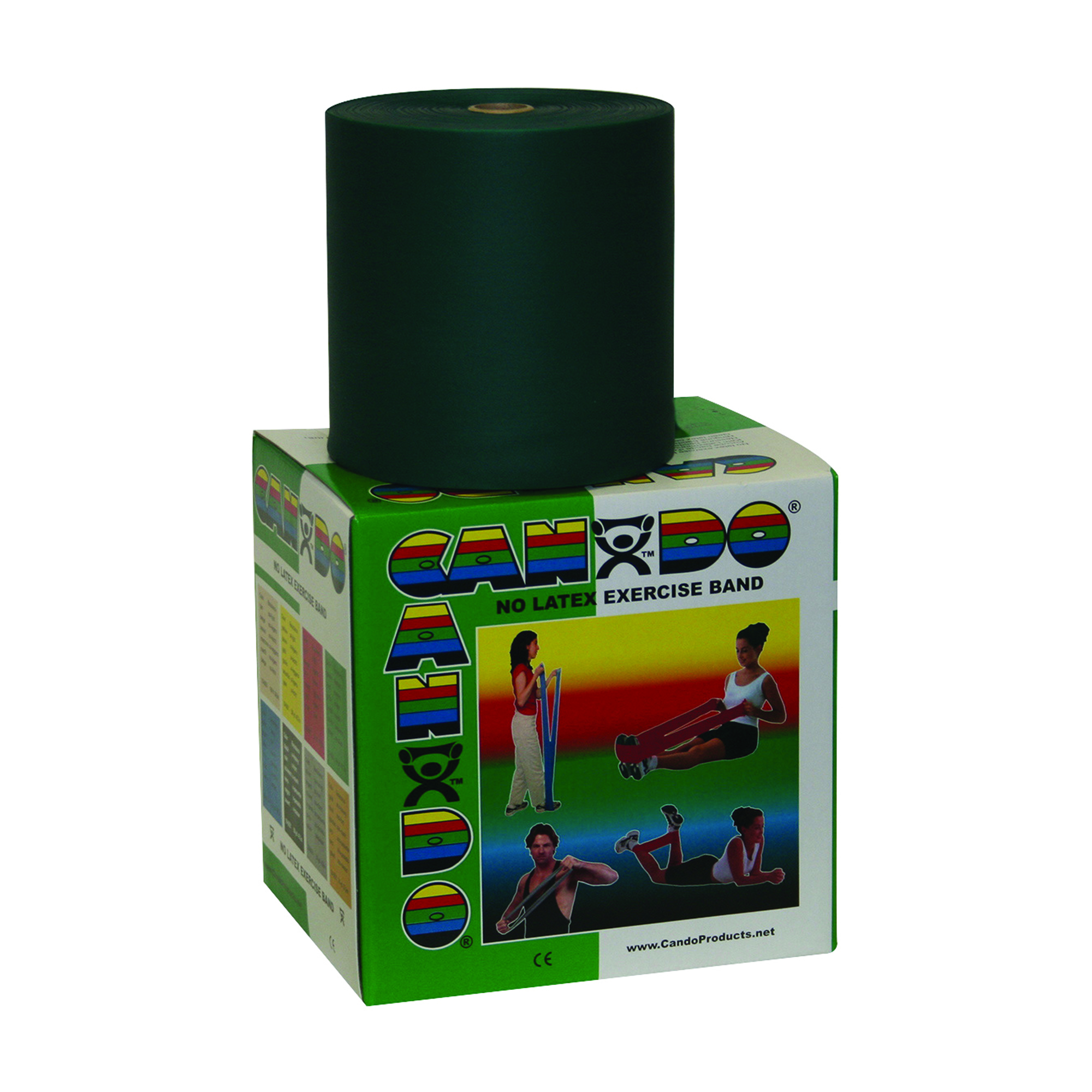 CanDo Green 5 Inch X 50 Yard Medium Resistance