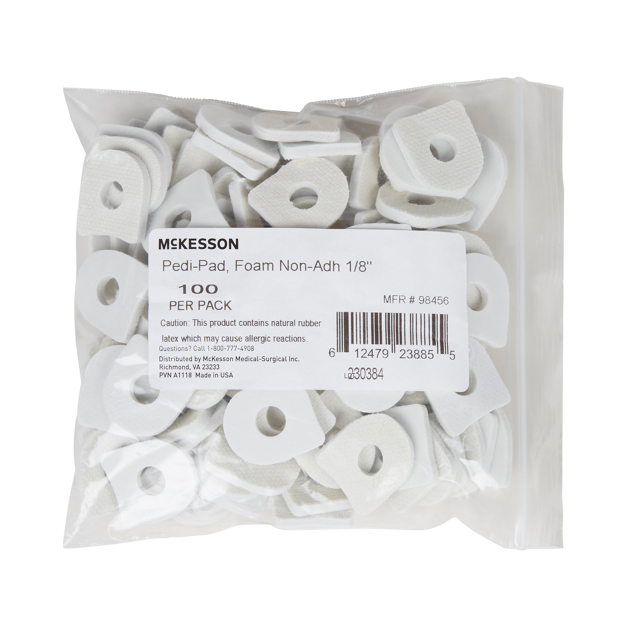 Corn Pad McKesson One Size Fits Most Non-Adhesive Foot