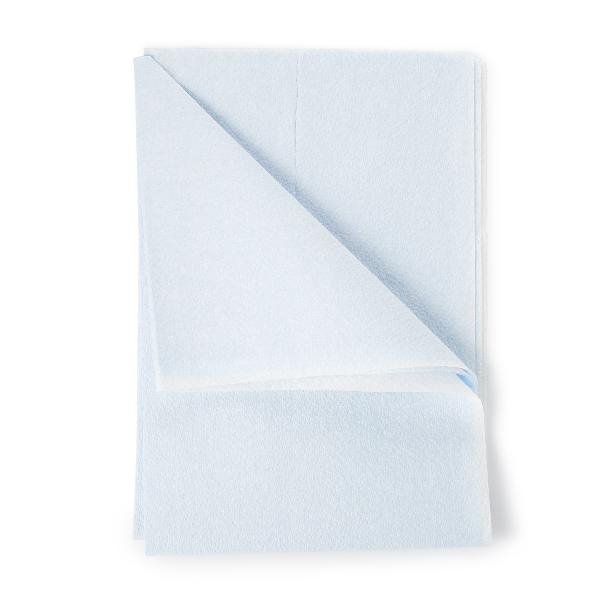 General Purpose Drape McKesson Physical Exam Drape 40 W X 48 L Inch NonSterile, Blue 1-Ply Pebble-embossed