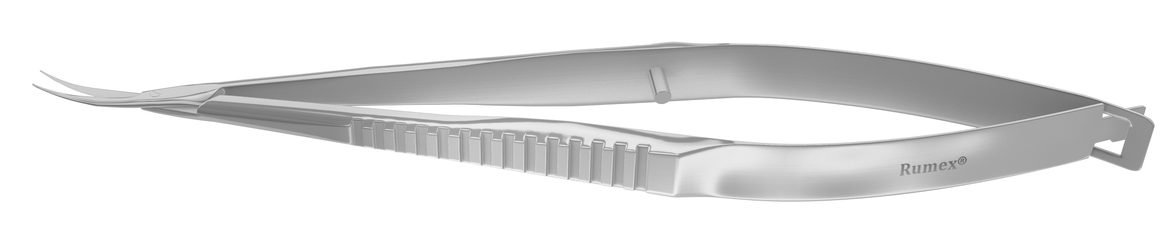 Rumex Westcott Curved Tenotomy Scissors, Right, Blunt Tips, 15.00 mm Blades, Length 116 mm, Stainless Steel, 11-048S