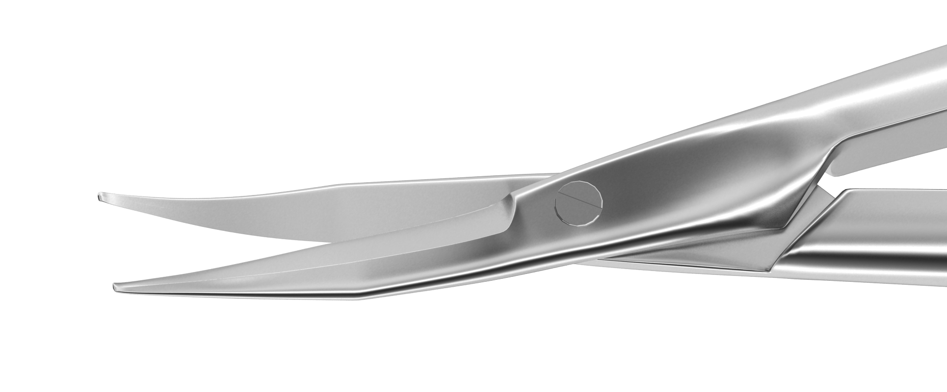 Rumex Westcott Curved Tenotomy Scissors, Right, Blunt Tips, 15.00 mm Blades, Length 116 mm, Stainless Steel, 11-048S