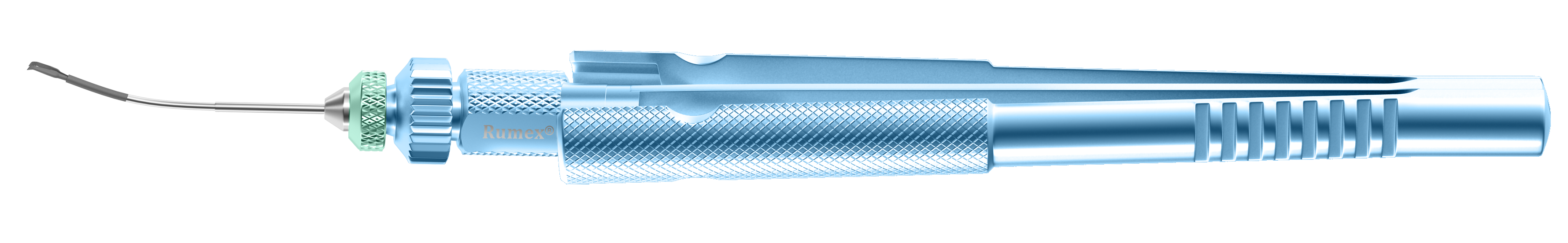 Rumex Kawai Capsulorhexis Forceps, Tapered 23/25 Ga Shaft, Cystotome Tips, Tip Only, 4-03771