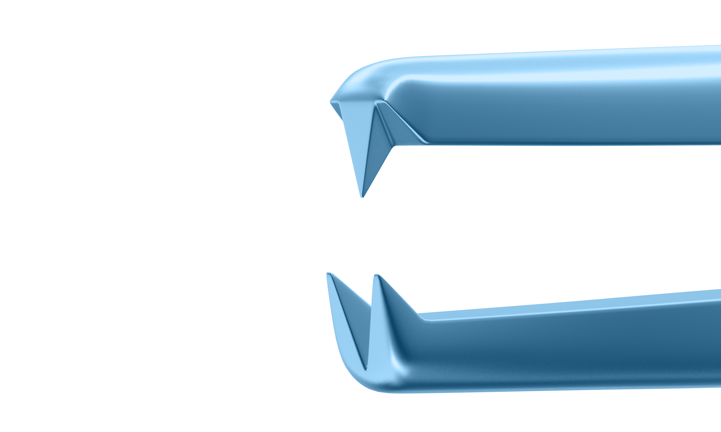 Rumex Colibri-Bonn Corneal Forceps, 0.12 mm, 1x2 Teeth, Flat Handle, Length 77 mm, Titanium, 4-0504T