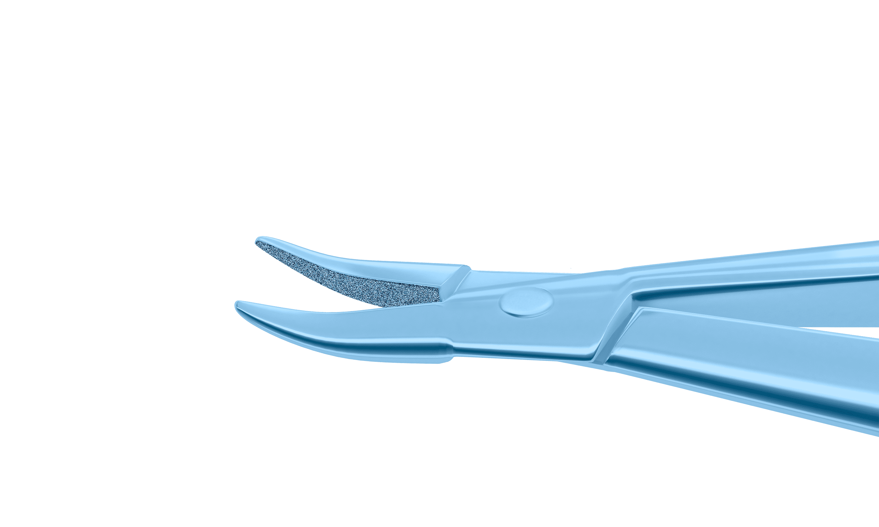 Rumex Barraquer Needle Holder, 8.00 mm Extra Fine Jaws, Curved, with Lock, Small Size, Length 100 mm, Titanium, 8-024T