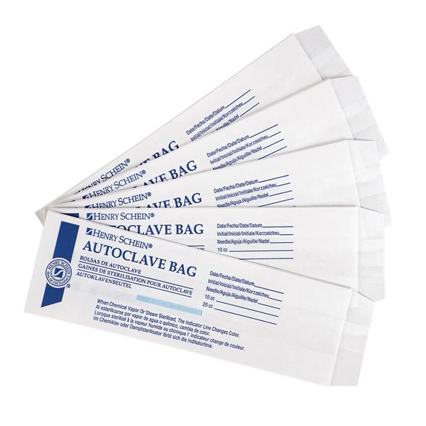 Henry Schein Autoclave Bag 6 in x 2.5 in, 1416
