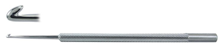 Crochet Phlebectomy Hook 6" (15.2cm), Style 00, Size 3.00mm, 10403