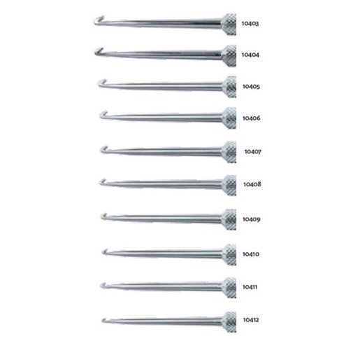 Crochet Phlebectomy Hook 6" (15.2cm), Style 7, Size 1.70mm, 10411