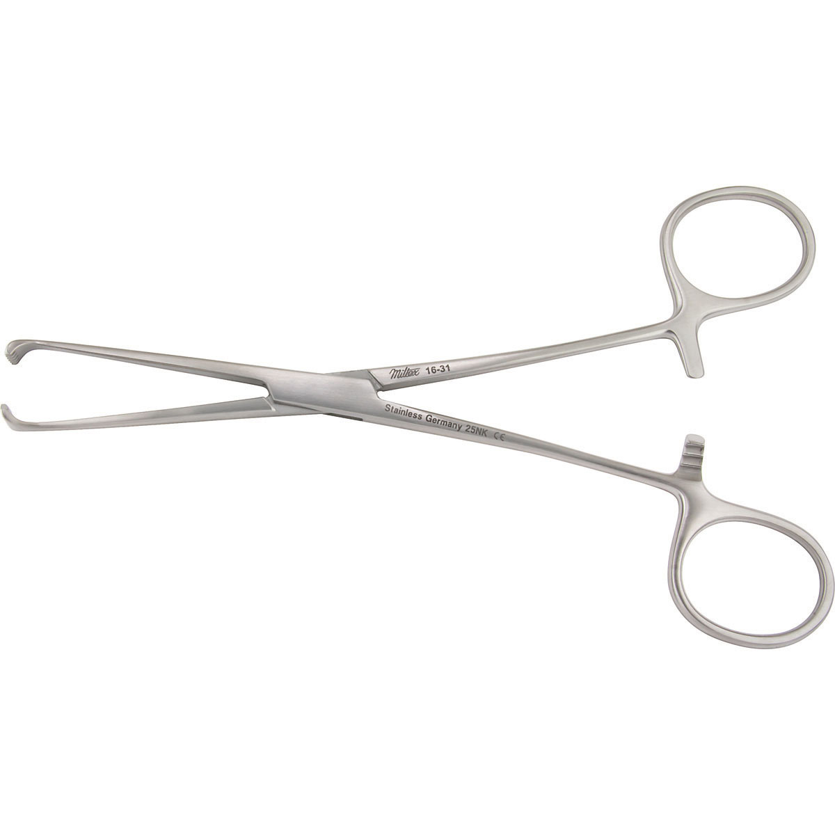 Miltex Boys-Allis Tissue Forceps, 6-1/4" (157Mm), 5 X 6 Teeth., 16-31