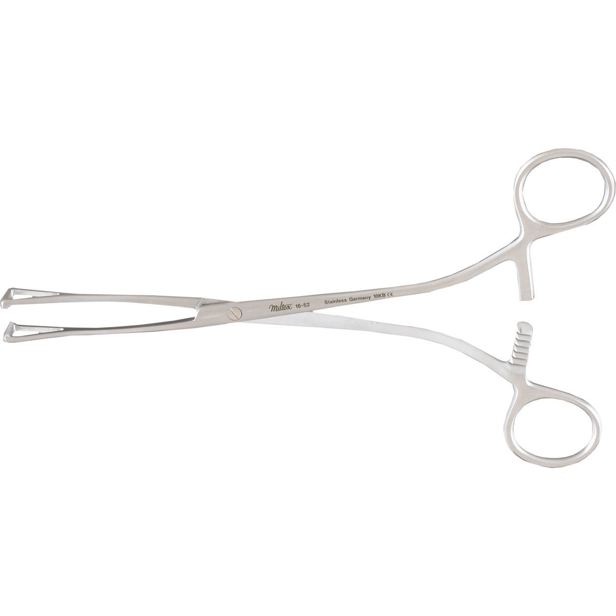 Miltex Collin Tissue Forceps, Straight, 8" (202Mm), 13.5Mm Jaws., 16-52