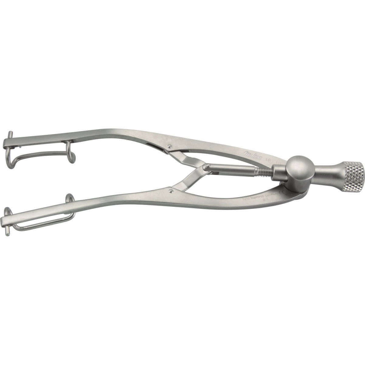 Miltex Castroviejo Eye Speculum, 4" (10.2 Cm), Large Blades 18 X 5 Mm O.D., 18-100