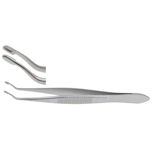 Miltex Arruga Capsule Forceps, 4" (10.2 Cm), Improved Curve., 18-1002