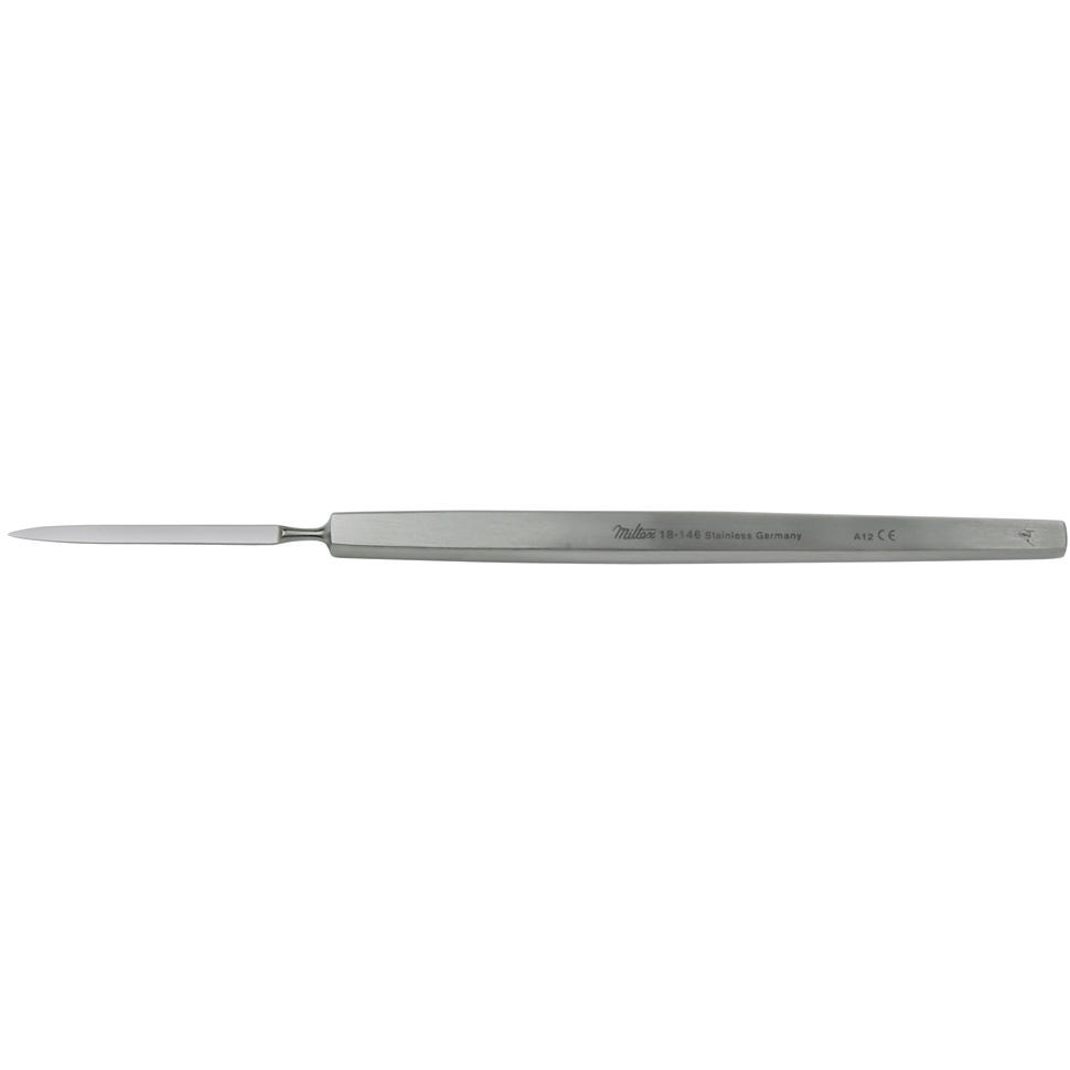 Miltex Von Graefe Cataract Knife 5" (127.5Mm), No. 4, Blade Width 2.3Mm., 18-146