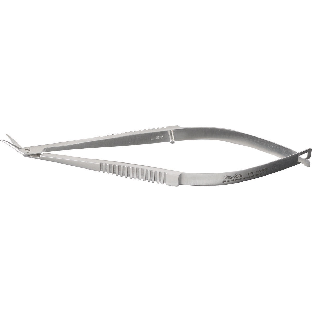 Miltex Castroviejo Corneal Scissors, 3-7/8" (98Mm), Left, For Microsurgery, 7Mm Blades., 18-1559