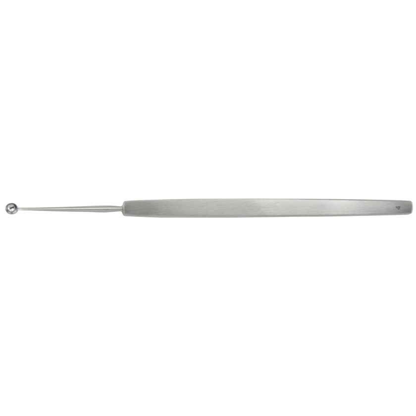 Miltex Meyhoefer Chalazion Curette 5" (127Mm), Size 4, 3.5Mm Diameter, 18-506