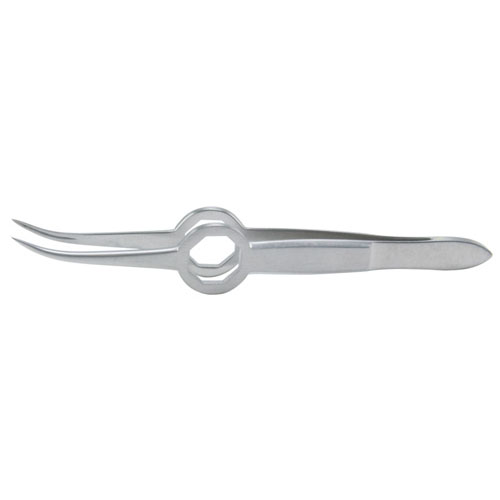 Miltex Schaaf Foreign Body Forceps, 3-3/4" (95Mm), With Grooved Tips, 18-978