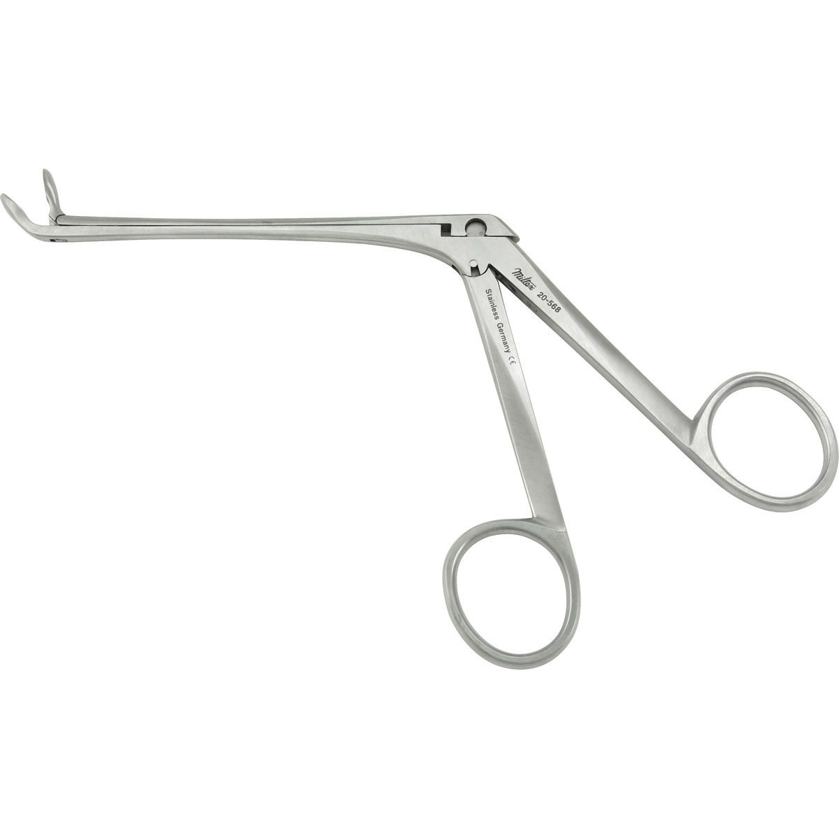 Miltex Weil Nasal Forceps, 3-15/16" (10 Cm) Shaft, 5 X 8 Mm Cups, Upturned, 20-568