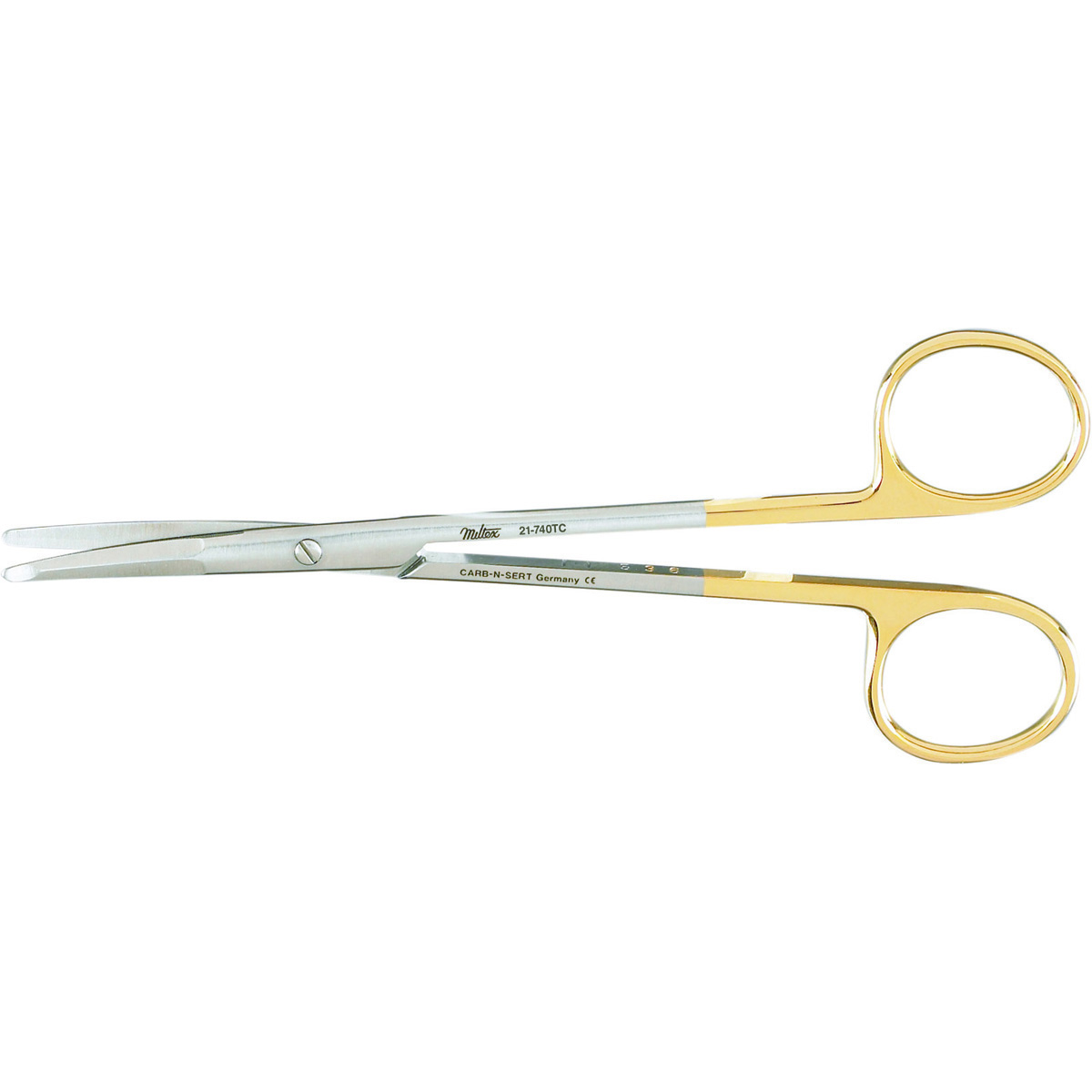 Miltex Kaye Rhytidectomy (Face Lift) Scissors, Tungsten Carbide, Curved, 5-3/4", 21-740Tc