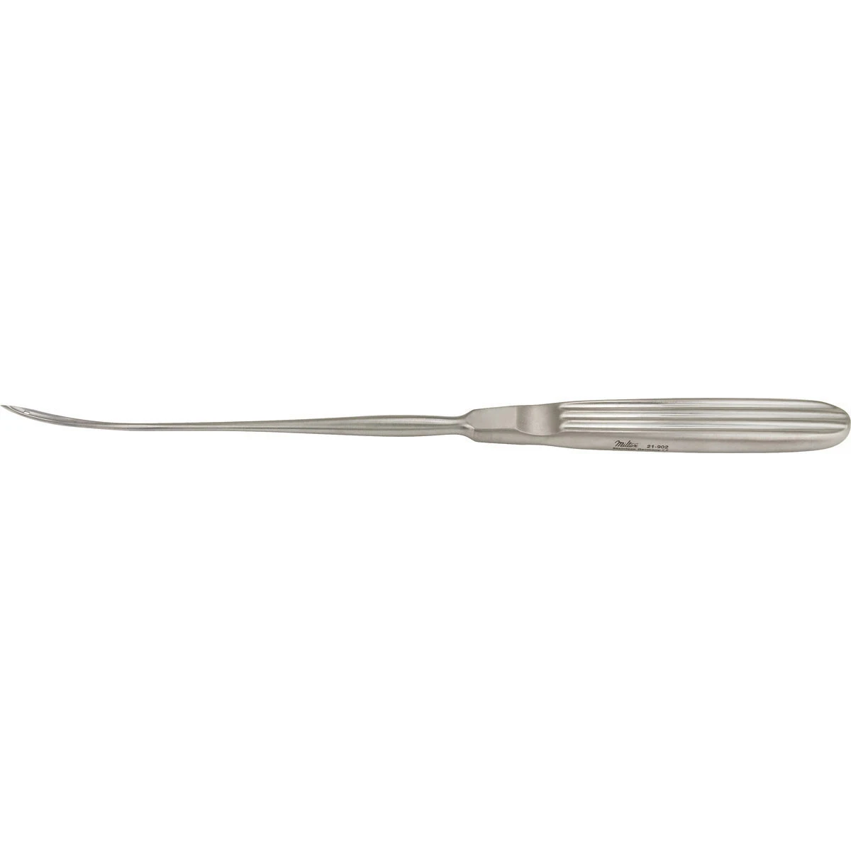 Miltex Obwegeser Zygomatic Arch Awl For Wire Suturing, 9" (22.9 Cm), Slightly Curved, 21-902