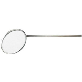 Miltex Laryngeal Mirror Only (No Handle), Boilable, Threaded Stem, Size 7, 28 Mm Diameter, 23-46-7