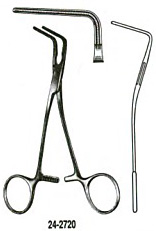 Miltex Debakey Multipurpose Pediatric Clamp, 5-1/2", Angled 90 Degree, 24-2720