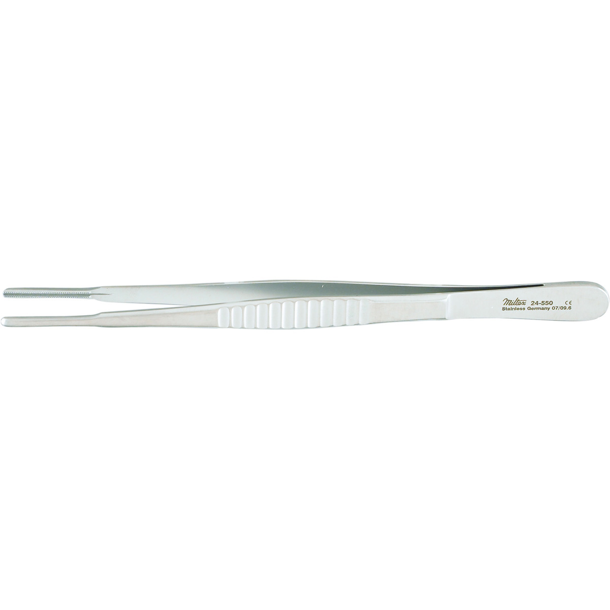 Miltex Debakey Thoracic Tissue Forceps, 6-1/4" (160Mm), Tips 2.5Mm Wide, 24-550