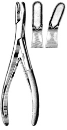 8-1/4" (212Mm), Curved, 8,2Mm X 17Mm Bite, 26-222