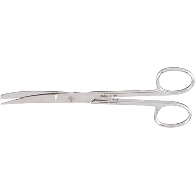 Miltex Deaver Scissors, 5-1/2", Curved, Sharp/Blunt Points, 5-108